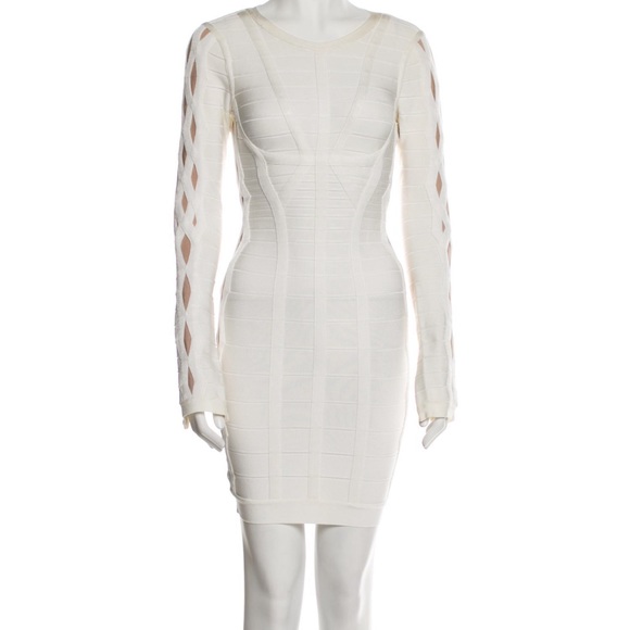 Herve Leger long sleeve bandage dress - size Small - Excellent Condition - Picture 4 of 4